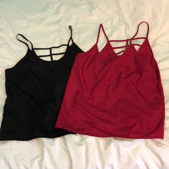 Tops - Two silk like tank tops